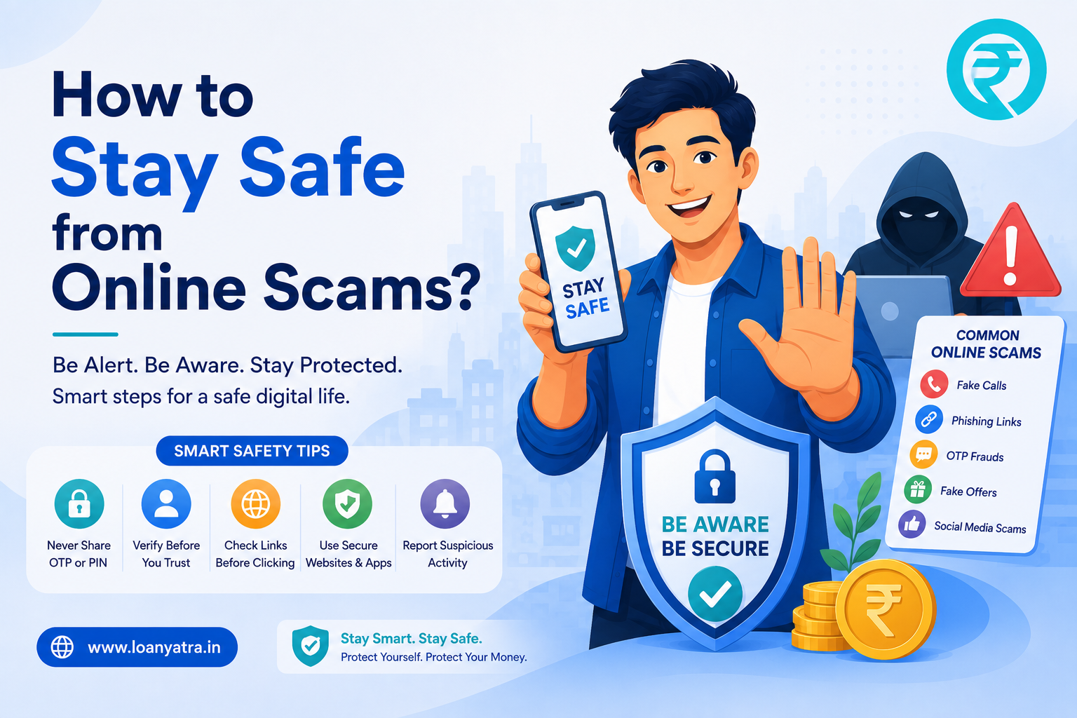 How to Stay Safe from Online Scams